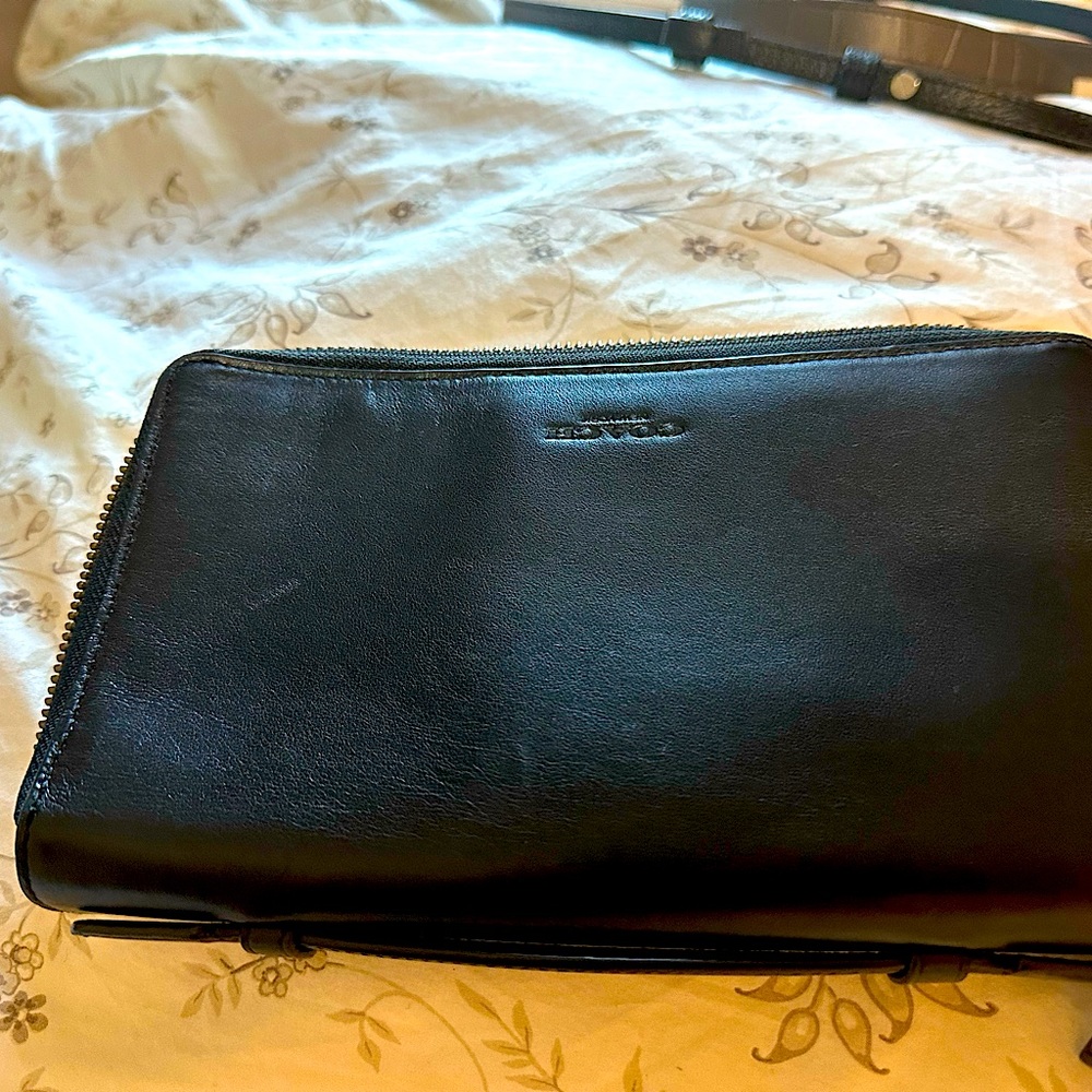 Coach vintage men’s travel wallet
